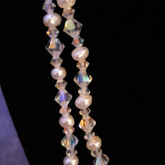 crystal beaded necklace - Picture 2 of 3